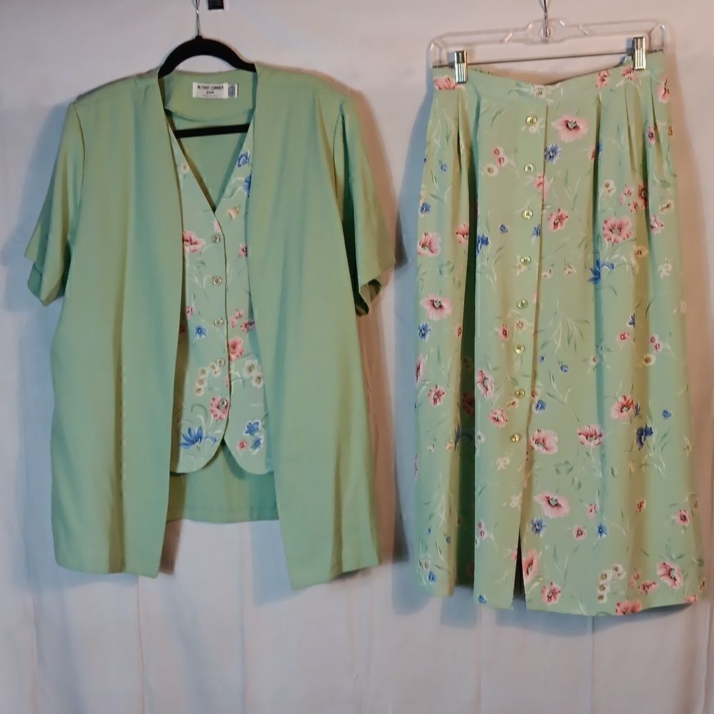 Alfred Dunner Coordinating Skirt Set 2pc. - Picture 11 of 11